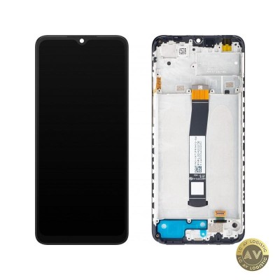 Display cu Touchscreen Xiaomi Redmi 10C cu Rama Gri (Graphite Gray) Service Pack 560001C3QA00 foto
