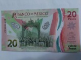 Mexic 20 Pesos Comemorativa 2021 Polimer Seria AE Semnatura 4 UNC