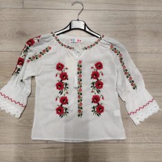 Ie traditionala fete - Camasa brodata - GBI218