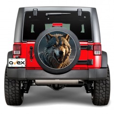 Sticker Auto &quot;Roata de Rezerva&quot; rezistenta la intemperii si raze UV, diametru 55 cm, Cod: AVX-RR03