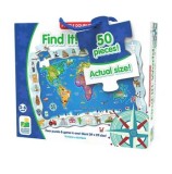 Cumpara ieftin Puzzle si joc Harta lumii, 50 piese