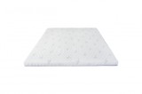Topper cu spuma poliuretanica Superconfort Lavant 7 Zone 140x200, husa detasabila si lavabila, tratament lavanda, fermitate medie Relax KipRoom