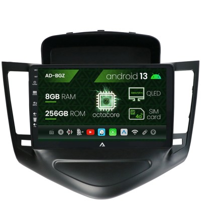 Navigatie Chevrolet Cruze (2008-2014), Android 13, Z-Octacore 8GB RAM + 256GB ROM, 9 Inch - AD-BGZ9008+AD-BGRKIT237 foto