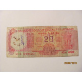 CY - 20 rupees rupii 1975 India