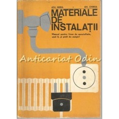 Materiale De Instalatii - Athanasie Mirea, Gheorghe Chirita