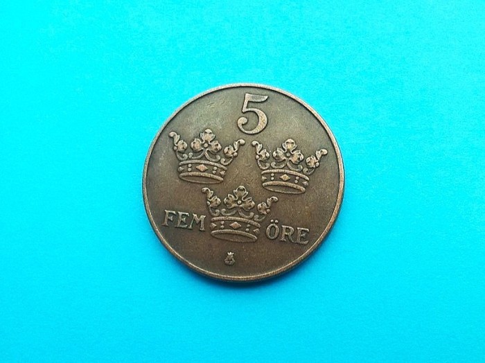 5 Ore 1938-Suedia-XF++