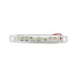 Lampa laterala LED alba 12-24V cu 9 LED-uri, Breckner Germany FR0176