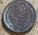 MNDSTR AUT22 Austro-Ungaria 2 hellar 1894