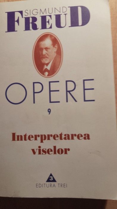 Sigmund Freud,interpretarea viselor,opere 9