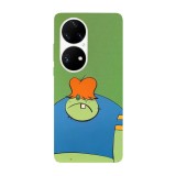 Husa compatibila cu Huawei Nova Y70 model Big Billy The Ganggreen Gang, Silicon, TPU, Viceversa, Transparent, Carcasa