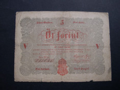 Ungaria 5 forint 1848 septembrie 1 Budapesta BOv foto