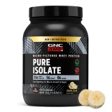 Gnc Amp Pure Isolate, Proteina Izolata Din Zer, Cu Aroma De Crema De Banana,