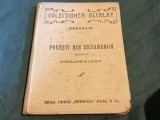 Povesti din Decameron de Boccacio traducere Haralamb G. Lecca perioada interbelica !