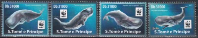 Sao Tome și Principe 2017 - WWF - Cașlot, MNH foto