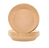 Set 100 hartii de copt pentru friteuza cu aer Diko, maro, 20 x 16 x 4,5 cm