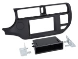 Cadru radio 2 DIN negru pentru Kia Rio (2011-2015)
