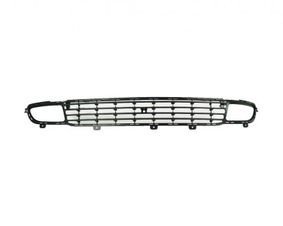 Grila bara fata Opel Zafira A 01.1999-05.2005, neagra cu locas pentru proiectoare foto