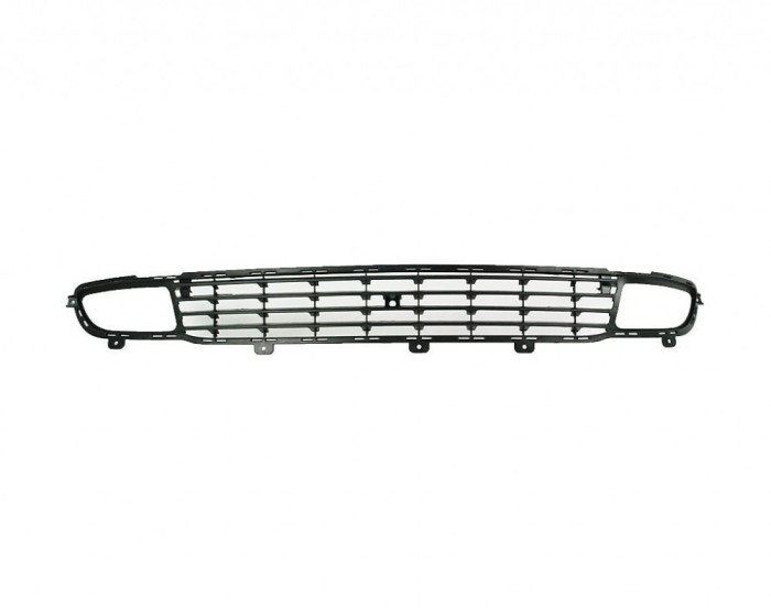 Grila bara fata Opel Zafira A 01.1999-05.2005, neagra cu locas pentru proiectoare