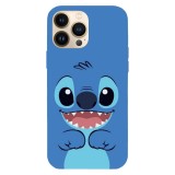 Husa compatibila cu Apple iPhone 15 Pro Max, Viceversa, model Stitch , Silicon, TPU, Transparent, Carcasa