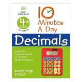 10 Minutes a Day Decimals, 4th Grade