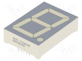 Afișaj LED 7 segmente 38,1mm 1,5 Nr.car: 1 roșie anod KINGBRIGHT ELECTRONIC