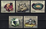 BURUNDI 2012 - Minerale / serie completa MNH, Nestampilat