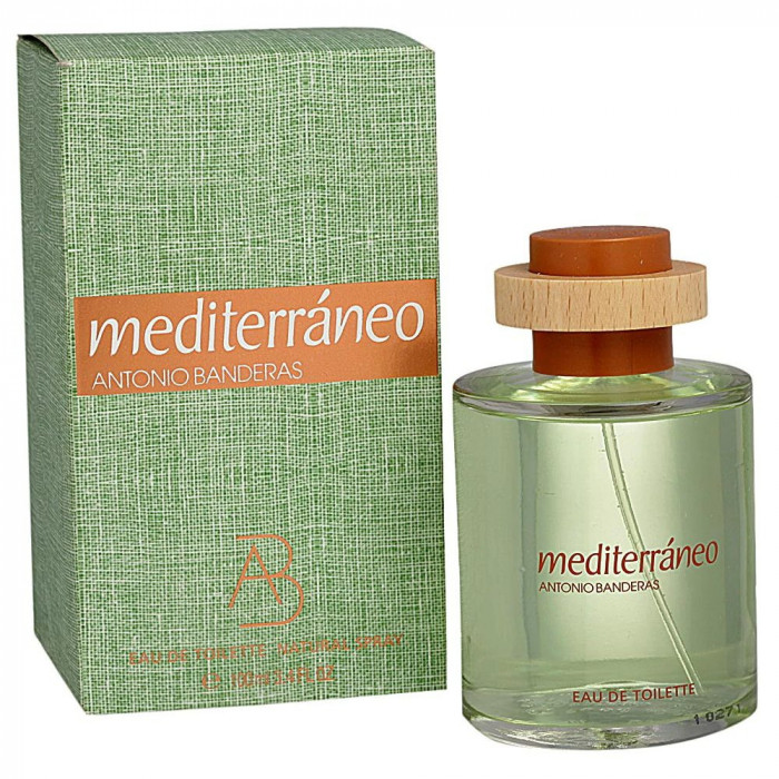 Apa de Toaleta pentru Barbati Antonio Banderas Mediterraneo, 100 ml, Parfum Barbati, Ape de Toaleta, Parfumuri Barbati, Apa Toaleta Antonio Banderas,