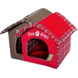 CULCUS CASUTA TEXTILA PENTRU CAINI SI PISICI PAW 42 X 39 X 40CM 8917-1411A A