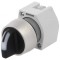 Comutator rotativ 22mm IP65 galben/negru