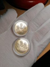 Moneda rara 50 Bani Proof Unirea cu Basarabia! foto