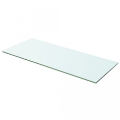 Raft din sticlă transparentă, 60 x 20 cm foto