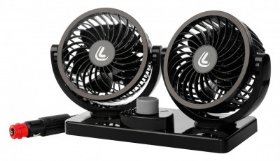 Ventilator dublu cu 2 viteze &amp;Oslash;4&amp;#039;&amp;#039; Twin-Air 24V Garage AutoRide foto