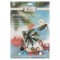 Set creativ, Pictura pe numere cu 9 culori acrilice incluse, model flamingo, Nassau