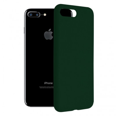 Husa Techsuit Soft Edge Silicon iPhone 7 Plus / 8 Plus - Dark Green foto