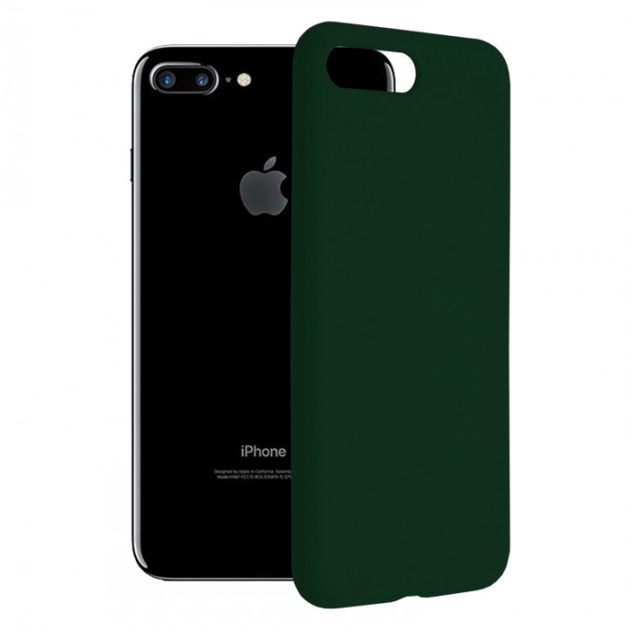 Husa Techsuit Soft Edge Silicon iPhone 7 Plus / 8 Plus - Dark Green