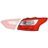 Lampa stop Ford Focus 3 Limuzina/Sedan 12.2010-11.2014; Hella 2VA354995031, parte montare : Stanga, Partea exterioara, cu suport bec, 2VA 354 995-031
