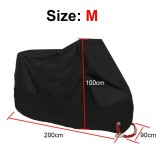 Husa Protectie Moto / Scuter marimea M, impermeabila, rezistenta la praf, negru