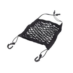 Organizator auto intre scaune, plasa elastica cu cleme, negru, 24.5x29 cm FMD518 foto