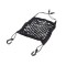 Organizator auto intre scaune, plasa elastica cu cleme, negru, 24.5x29 cm FMD518