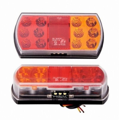2 x Led lumini spate pentru camion remorca caravana 12v 24v foto