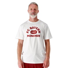 Bayern M&uuml;nchen tricou de bărbați 1900 white - S