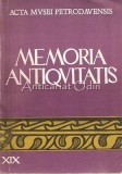 Memoria Antiqvitatis XIX - Gheorghe Dumitroaia, Marius Alexianu, Adolf Minut