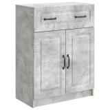 vidaXL Bufet cu sertar Gri Beton 66 x 34,5 x 87 cm Lemn prelucrat 895788