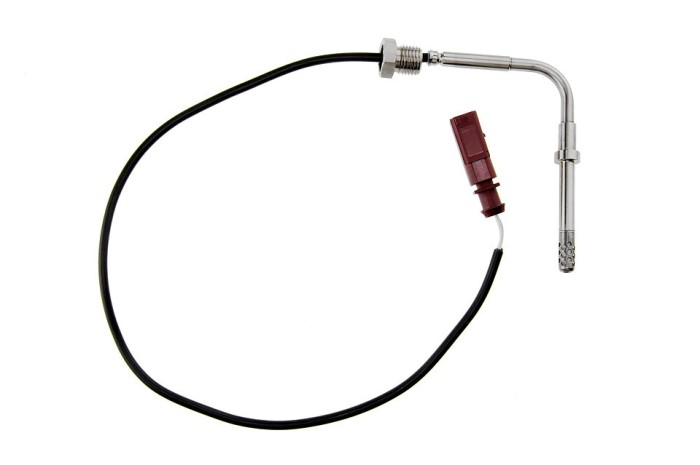 Senzor temperatura filtru particule Audi Q7 3.0tdi 2006-, Vw Touareg 3.0tdi 2004- in fata la filtru de particule diesel, NTY EGT-VW-034