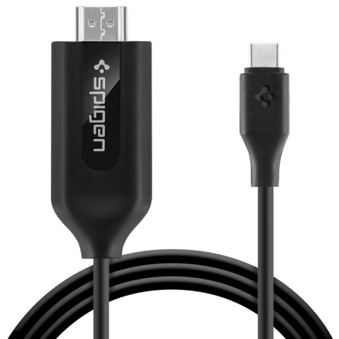 Cablu Audio si Video HDMI la USB Type-C Spigen C20CH, 2 m, Negru