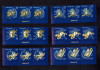 Romania 2011 Zodiac Triptic 3 Serii complete Margine de cola MNH LP 1900, Fauna, Nestampilat