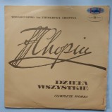 Fryderyk Chopin &ndash; Dziela Wszystkie - Complete Works -Preludia OP. 28, disc vinil