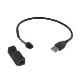 Adaptor priza USB Connects2 pentru Subaru BRZ si Trezia 2012+