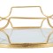Tava pentru servire Glamy Circle, Mauro Ferretti, ? 28X8.5 cm, fier, auriu