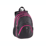 Rucsac 2 &amp;icirc;n 1 Teens Pink Black Dot, Pulse